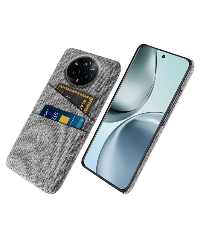 Coque Realme 14 Pro Plus 5G en Tissu avec Double Rangement