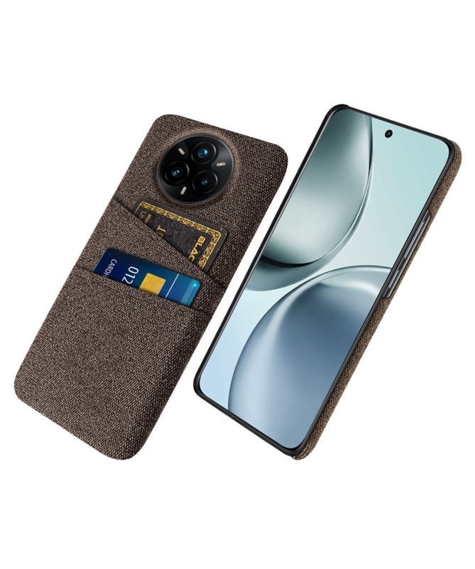 Coque Realme 14 Pro Plus 5G en Tissu avec Double Rangement