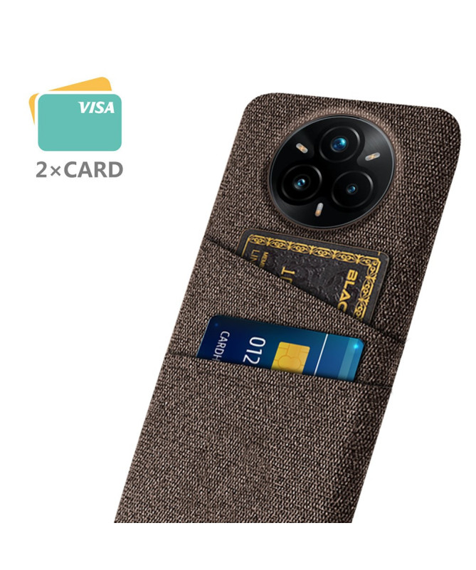 Coque Realme 14 Pro Plus 5G en Tissu avec Double Rangement