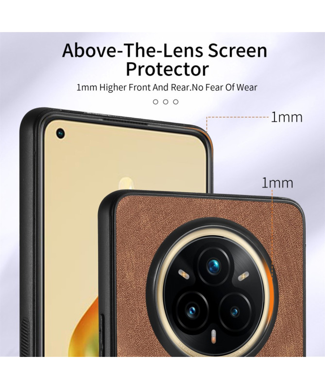 ORSO | Coque Realme 14 Pro Plus 5G avec porte-cartes et anneau