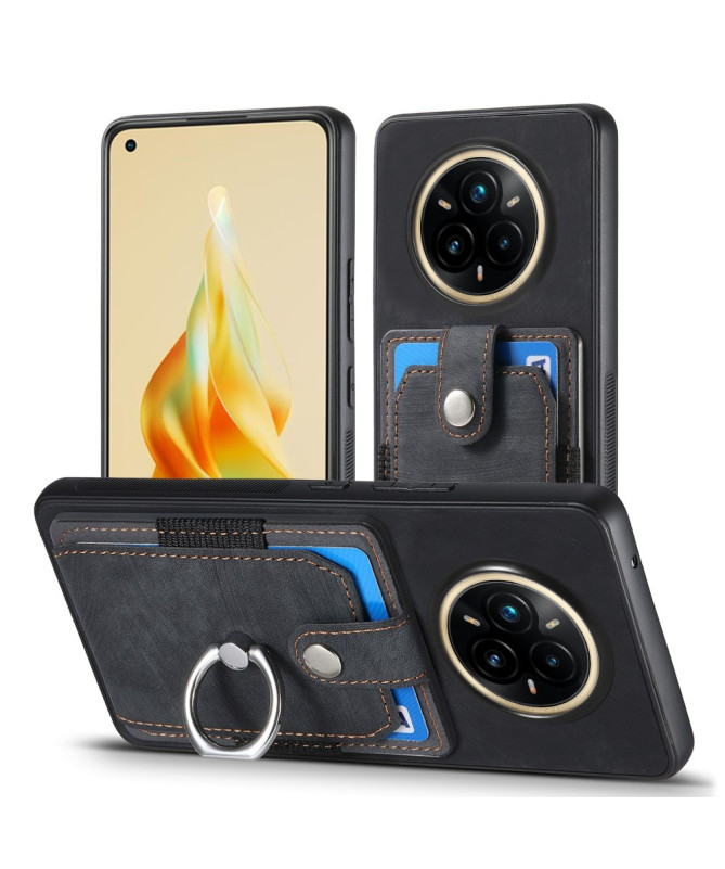 ORSO | Coque Realme 14 Pro Plus 5G avec porte-cartes et anneau