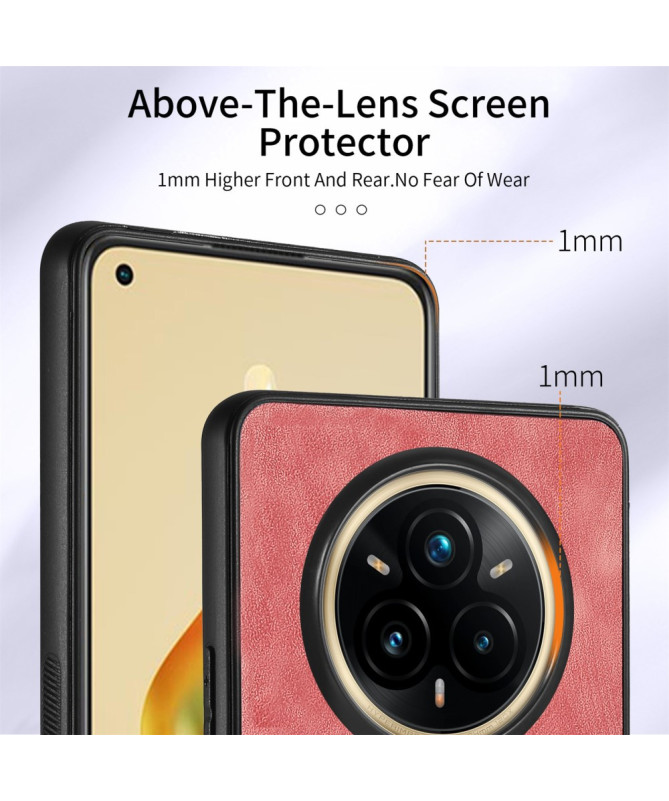 ORSO | Coque Realme 14 Pro Plus 5G avec porte-cartes et anneau