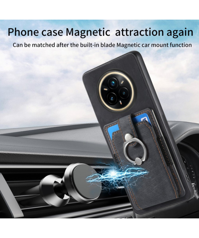 ORSO | Coque Realme 14 Pro Plus 5G avec porte-cartes et anneau