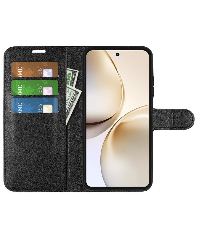 Housse Realme 14 Pro Plus 5G portefeuille style cuir
