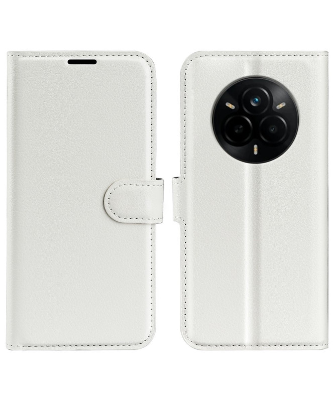 Housse Realme 14 Pro Plus 5G portefeuille style cuir