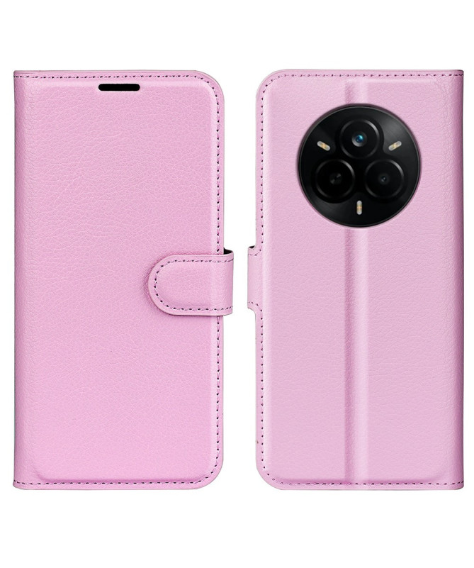 Housse Realme 14 Pro Plus 5G portefeuille style cuir