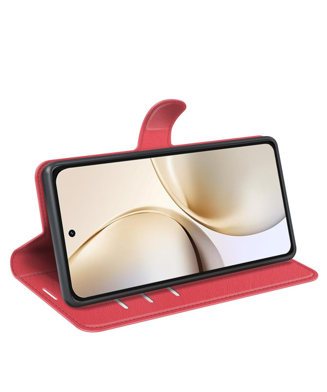 Housse Realme 14 Pro Plus 5G portefeuille style cuir