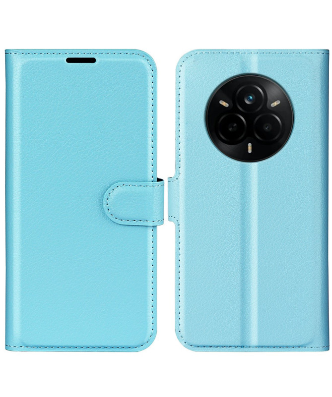 Housse Realme 14 Pro Plus 5G portefeuille style cuir