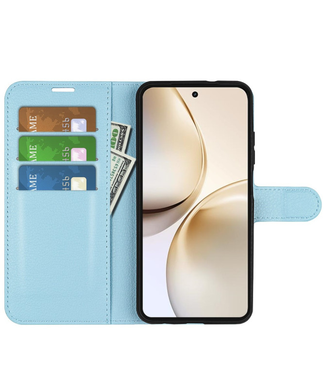 Housse Realme 14 Pro Plus 5G portefeuille style cuir