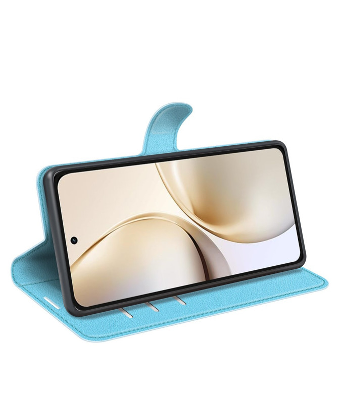 Housse Realme 14 Pro Plus 5G portefeuille style cuir