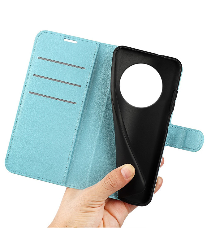 Housse Realme 14 Pro Plus 5G portefeuille style cuir