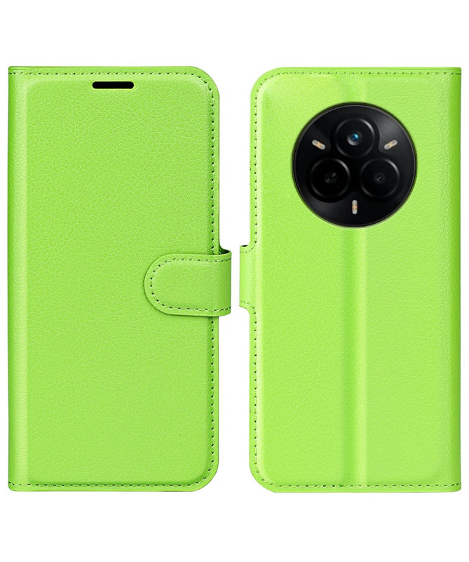 Housse Realme 14 Pro Plus 5G portefeuille style cuir