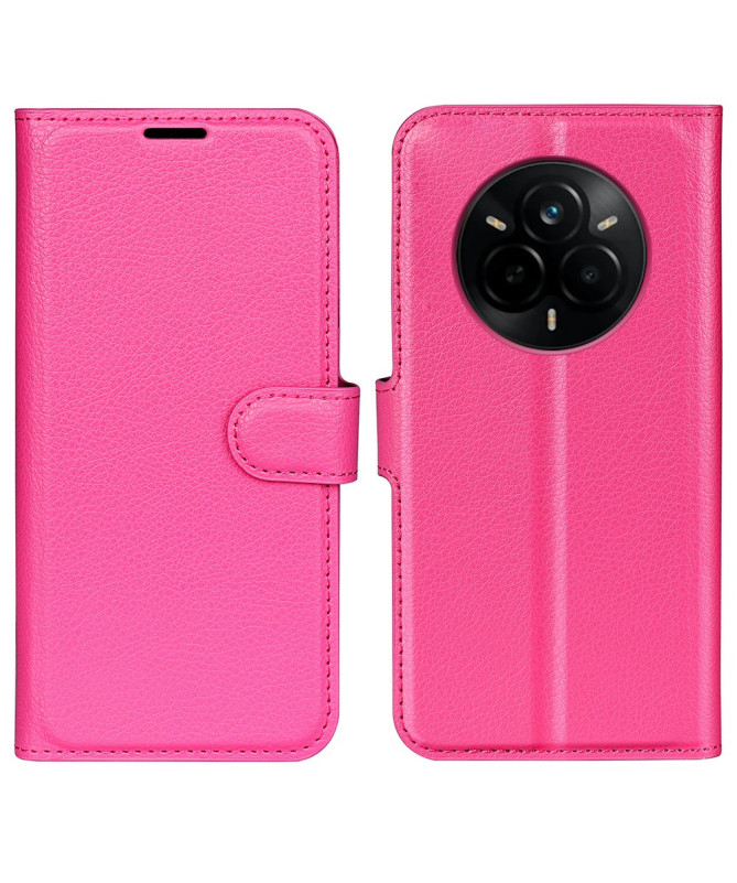 Housse Realme 14 Pro Plus 5G portefeuille style cuir