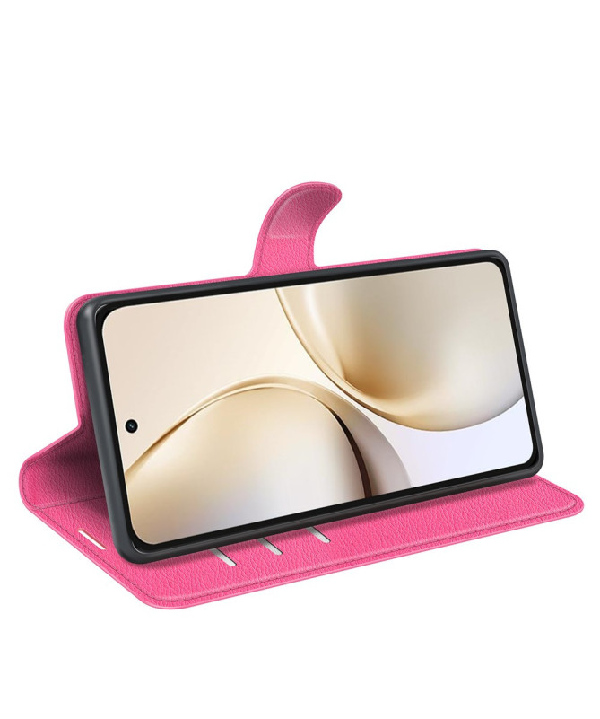 Housse Realme 14 Pro Plus 5G portefeuille style cuir