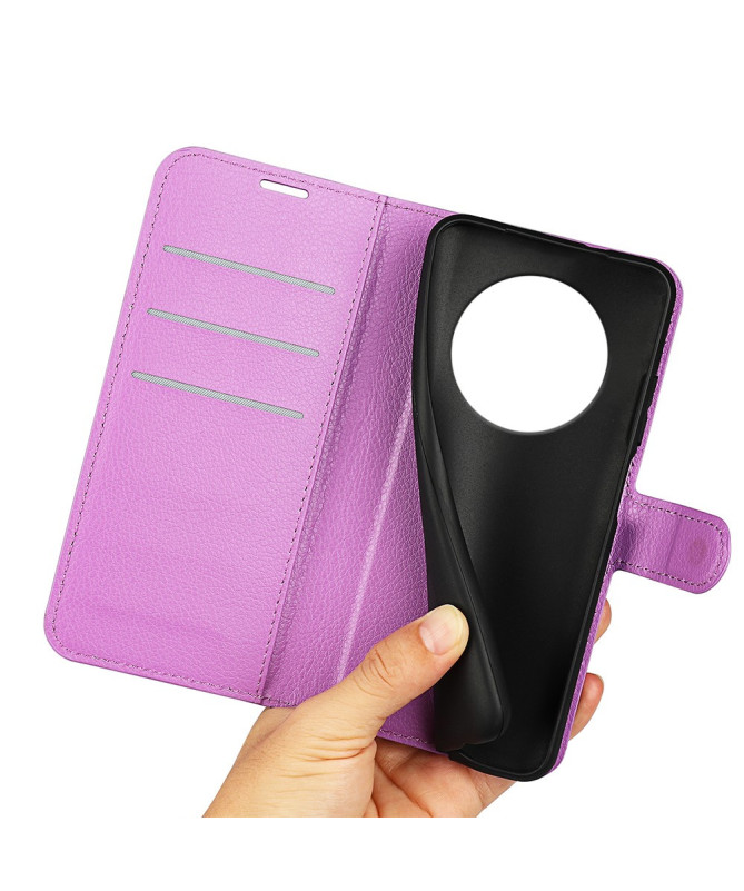 Housse Realme 14 Pro Plus 5G portefeuille style cuir