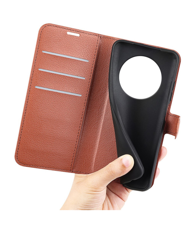 Housse Realme 14 Pro Plus 5G portefeuille style cuir