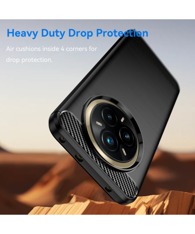 Coque Realme 14 Pro Plus 5G flexible effet brossé