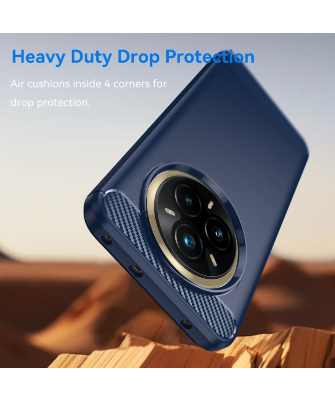 Coque Realme 14 Pro Plus 5G flexible effet brossé