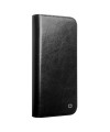 Housse iPhone 16 Plus fait main en cuir véritable