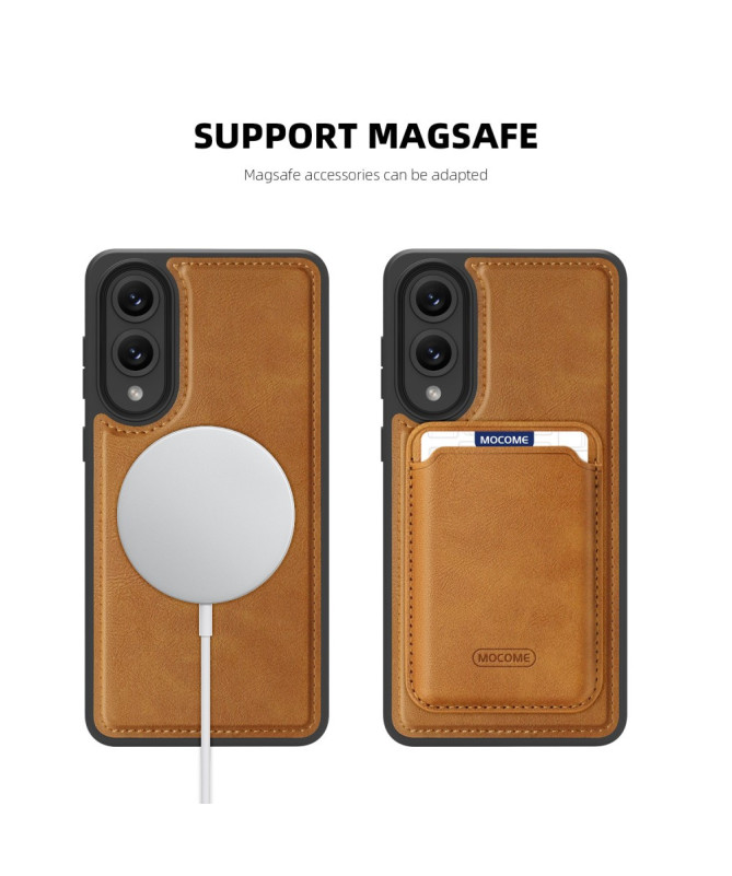 Coque Samsung Galaxy S25 Edge Porte-cartes détachable | MAGPOCKET