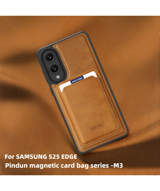 Coque Samsung Galaxy S25 Edge Porte-cartes détachable | MAGPOCKET