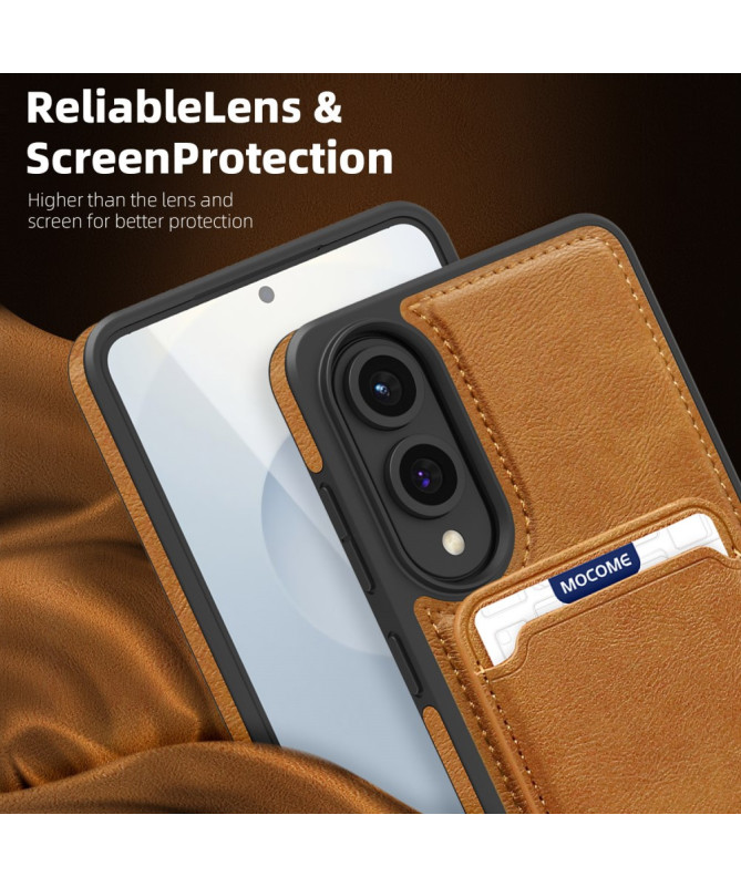 Coque Samsung Galaxy S25 Edge Porte-cartes détachable | MAGPOCKET