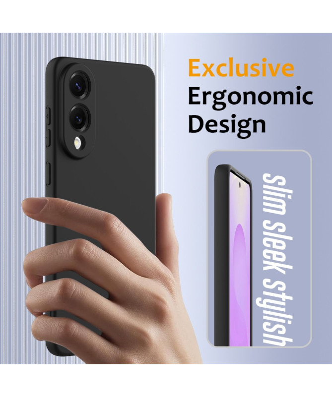 Coque Samsung Galaxy S25 Edge Silicone Liquide MagSafe, Lanière