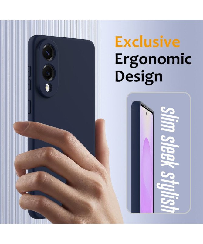 Coque Samsung Galaxy S25 Edge Silicone Liquide MagSafe, Lanière