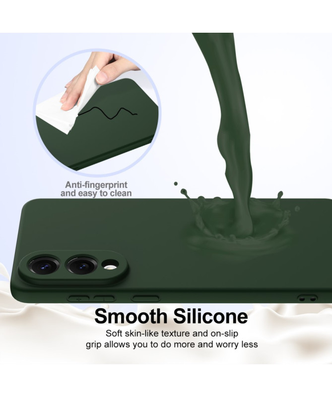 Coque Samsung Galaxy S25 Edge Silicone Liquide MagSafe, Lanière