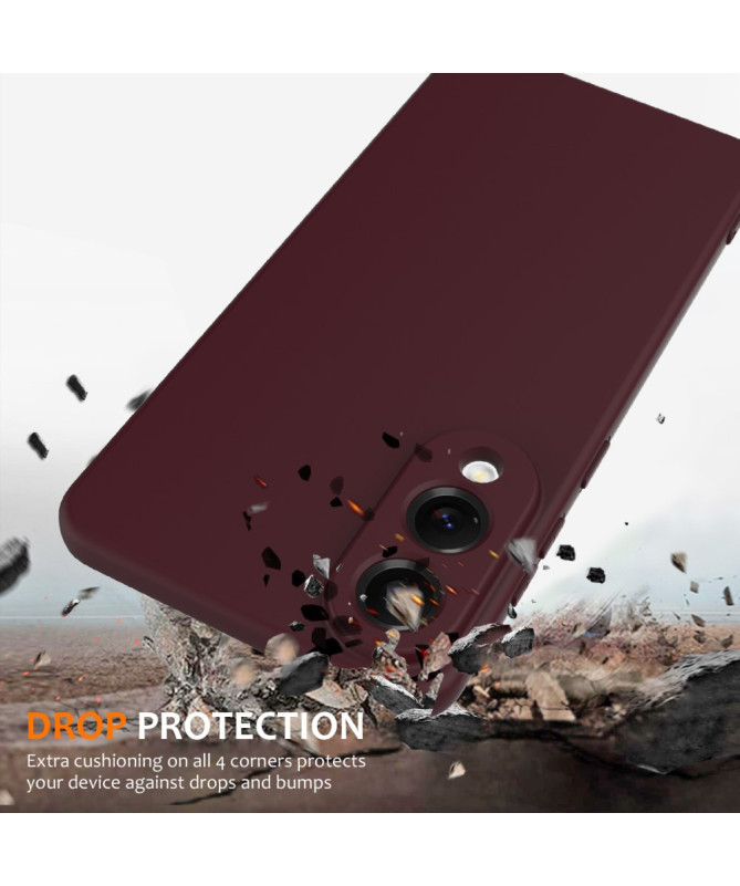 Coque Samsung Galaxy S25 Edge Silicone Liquide MagSafe, Lanière