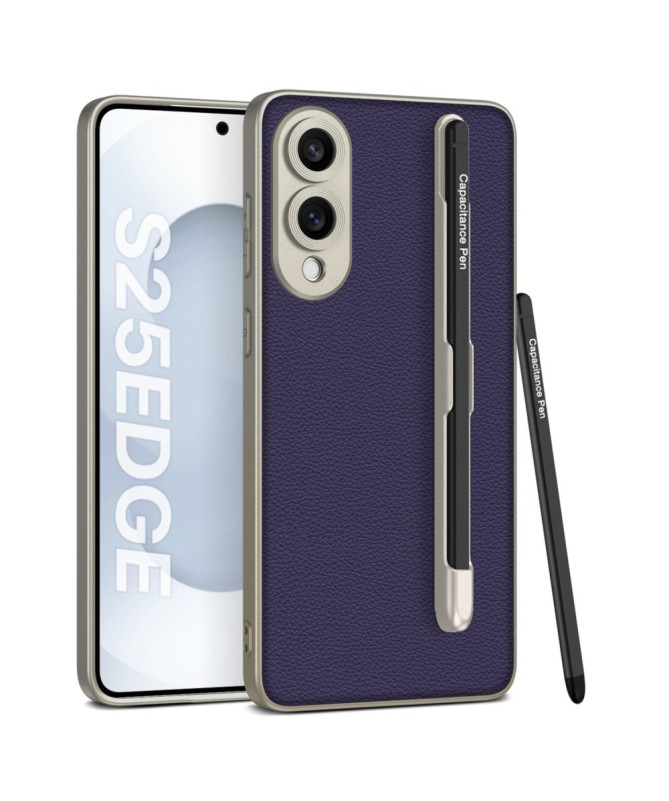 Coque Samsung Galaxy S25 Edge | LEATHWRITE avec Stylet