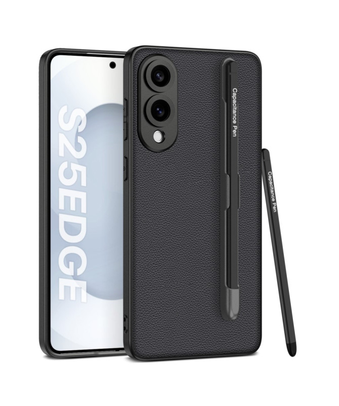 Coque Samsung Galaxy S25 Edge | LEATHWRITE avec Stylet