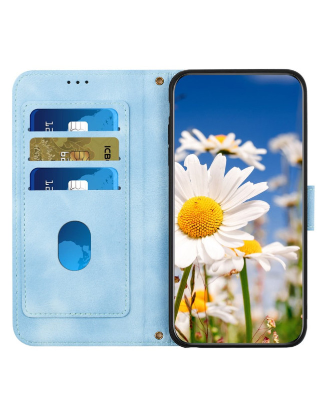 Housse Samsung Galaxy S25 Edge Sky Blossom à Lanière