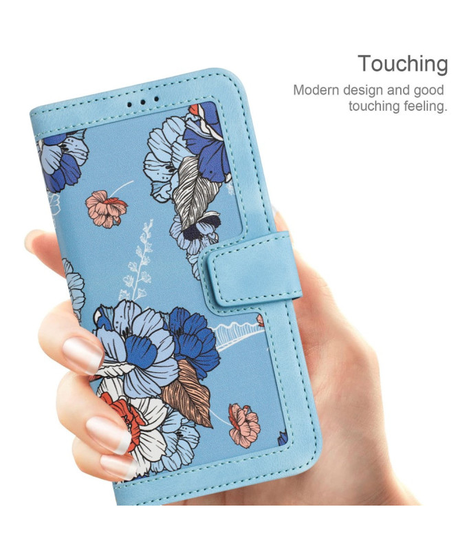 Housse Samsung Galaxy S25 Edge Sky Blossom à Lanière
