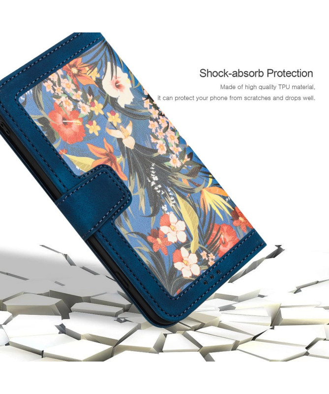 Housse Samsung Galaxy S25 Edge Deep Sea Florals