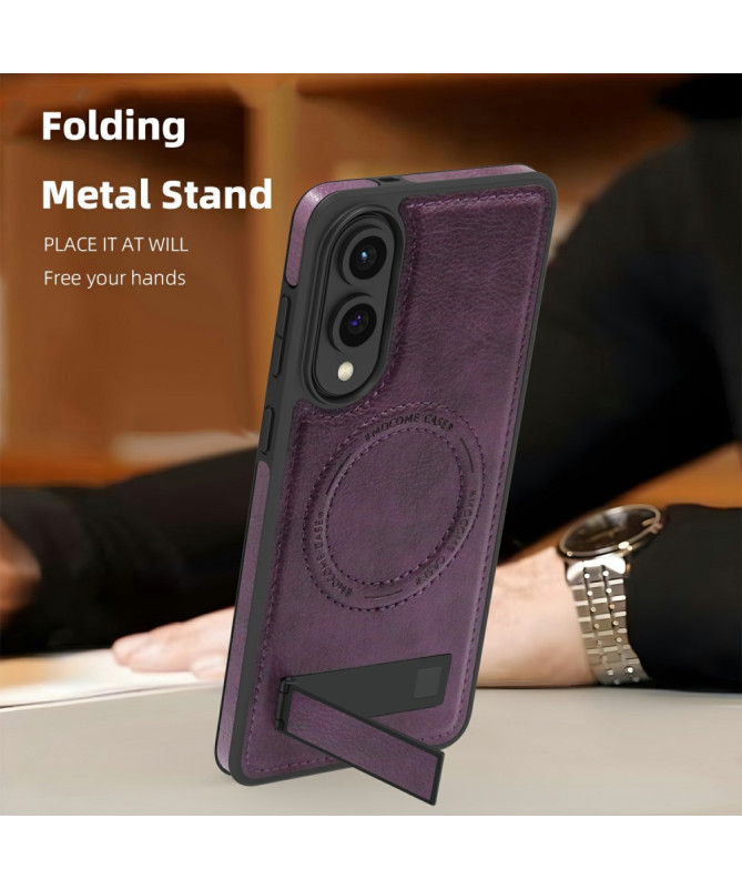 Coque Samsung Galaxy S25 Edge MagStand Cuir
