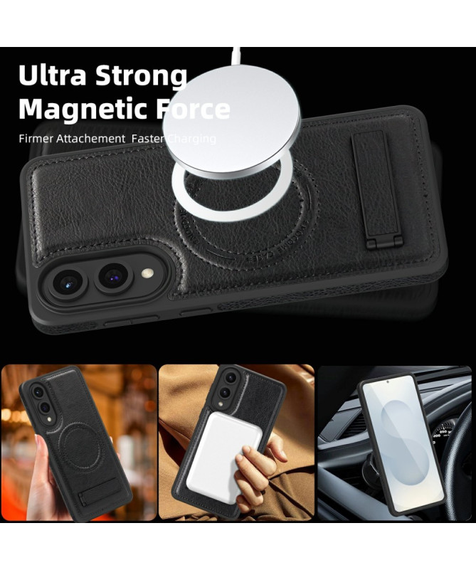 Coque Samsung Galaxy S25 Edge MagStand Cuir