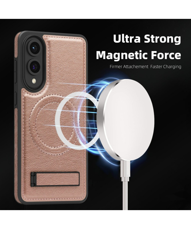 Coque Samsung Galaxy S25 Edge MagStand Cuir