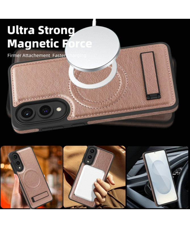 Coque Samsung Galaxy S25 Edge MagStand Cuir