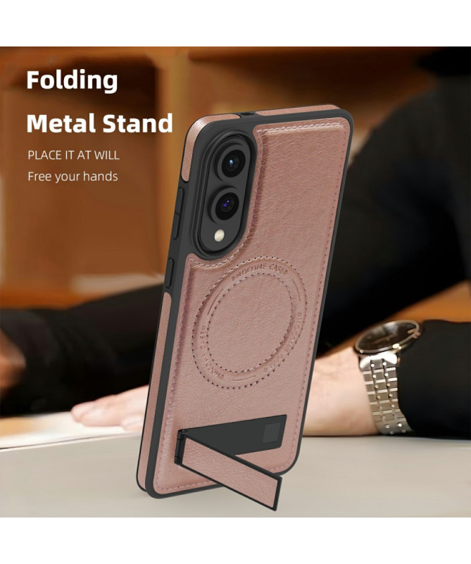 Coque Samsung Galaxy S25 Edge MagStand Cuir