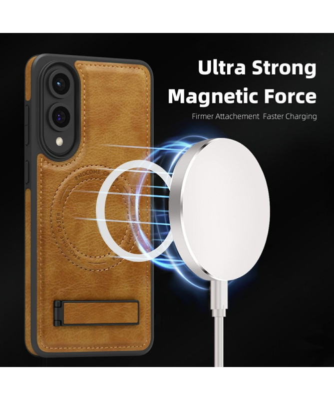 Coque Samsung Galaxy S25 Edge MagStand Cuir