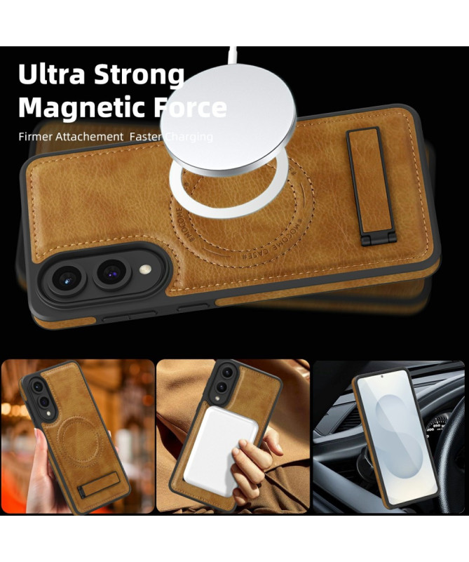 Coque Samsung Galaxy S25 Edge MagStand Cuir