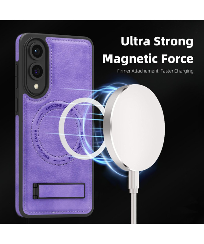 Coque Samsung Galaxy S25 Edge MagStand Cuir