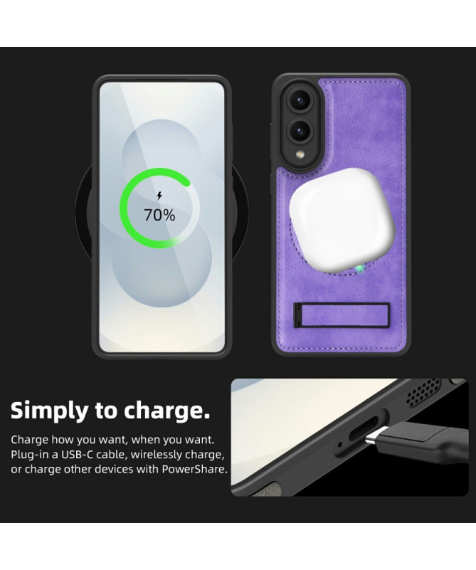 Coque Samsung Galaxy S25 Edge MagStand Cuir