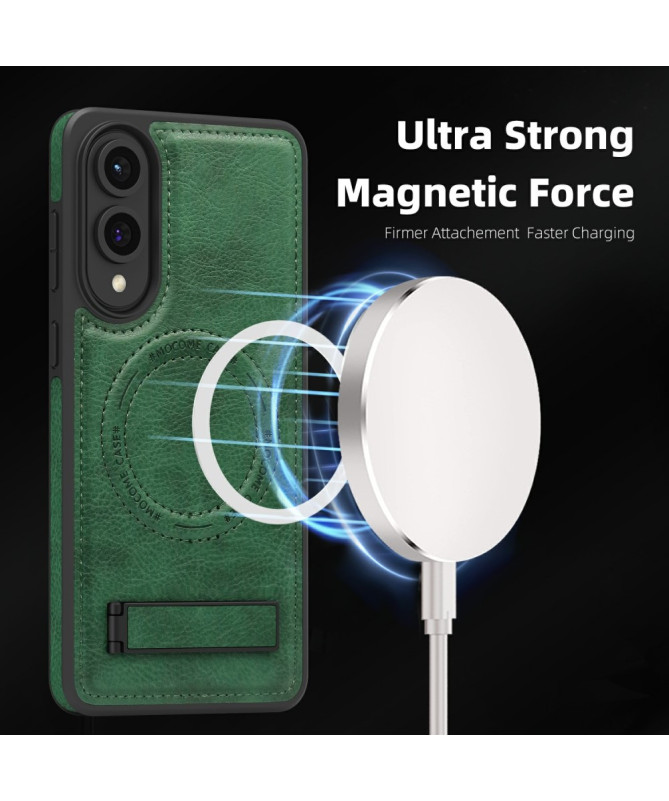 Coque Samsung Galaxy S25 Edge MagStand Cuir