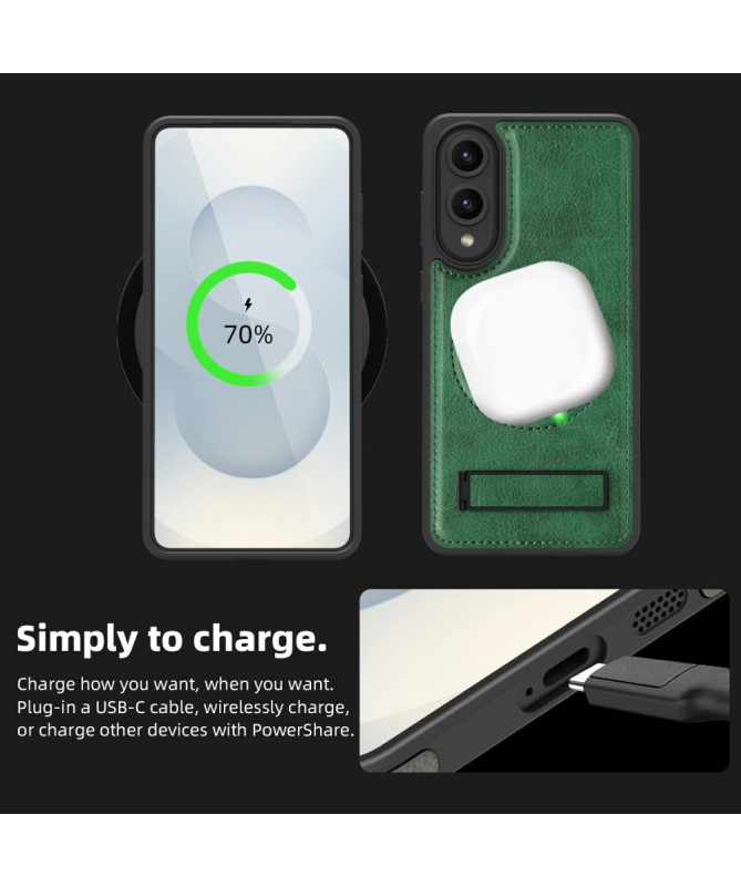 Coque Samsung Galaxy S25 Edge MagStand Cuir