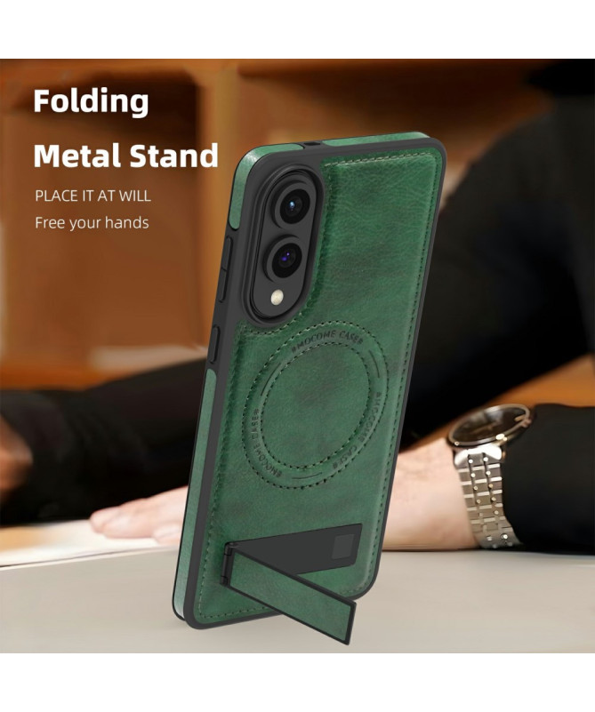 Coque Samsung Galaxy S25 Edge MagStand Cuir