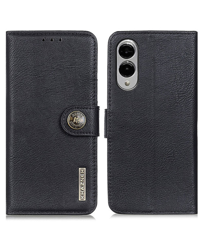 Housse Samsung Galaxy S25 Edge KHAZNEH imitation cuir