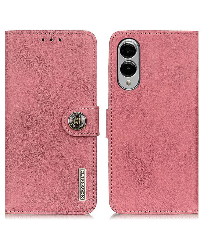 Housse Samsung Galaxy S25 Edge KHAZNEH imitation cuir