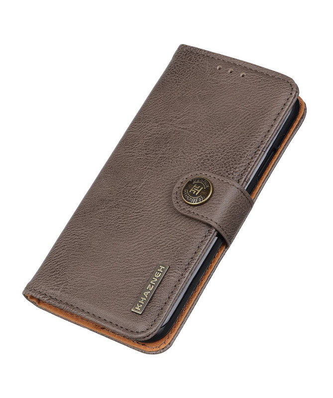 Housse Samsung Galaxy S25 Edge KHAZNEH imitation cuir